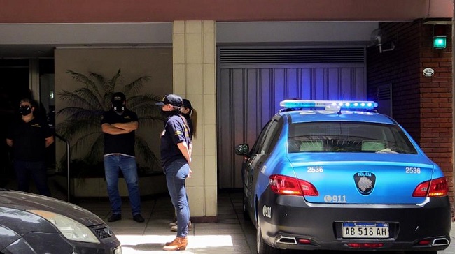 La residencia de Agustina Cosachov, psiquiatra que trató a Diego Armando Maradona fue allanada por las autoridades argentinas.