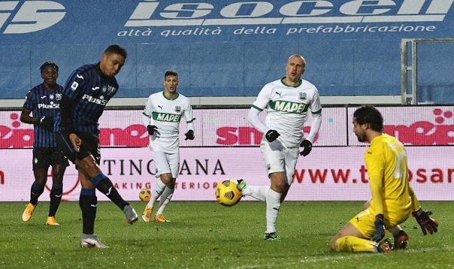 El equipo italiano venció a 5 – 1 en este encuentro deportivo, con un gol de Muriel y dos de Zapata. 