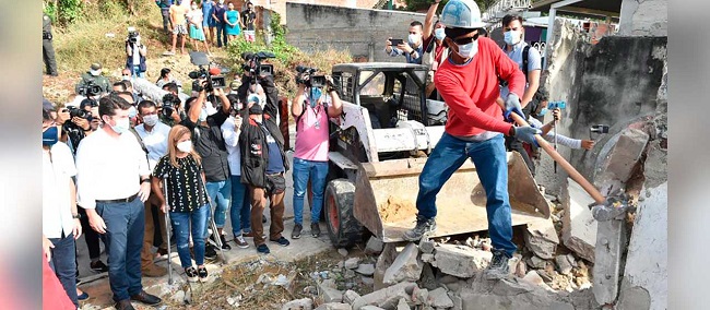 Durante el lanzamiento se realizaron ocupaciones a inmuebles en Bogotá, intervenciones en zonas afectadas, diligencias de allanamientos y demoliciones de expendios.