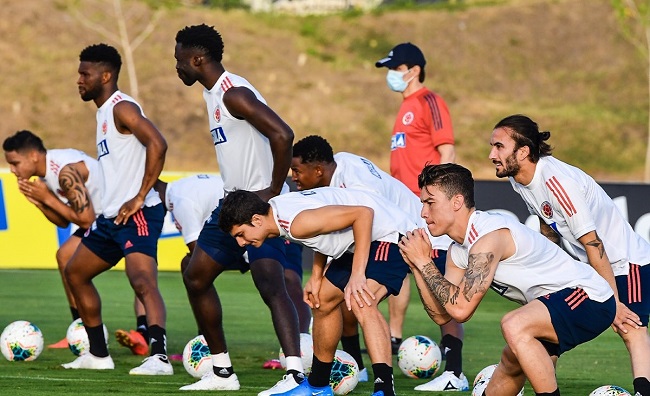 El combinado nacional tendrá un par de entrenamientos antes del compromiso de mañana en el estadio Nacional.
