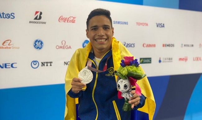Carlos Daniel Serrano, plata en los Paralímpicos de Tokio 2020
