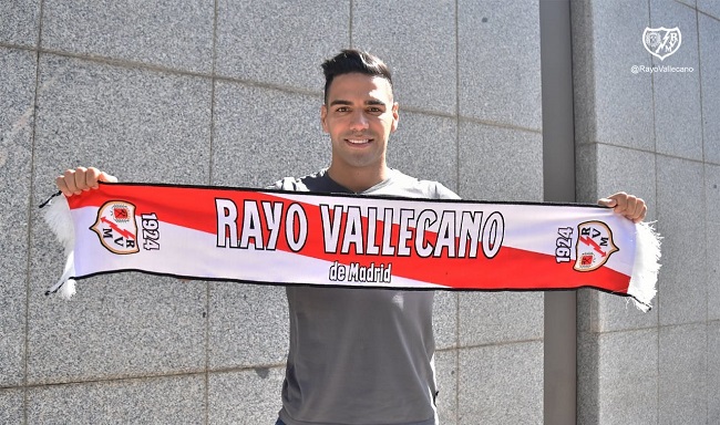 Radamel Falcao García ya llegó a Madrid para ponerse al servicio de su nuevo club.