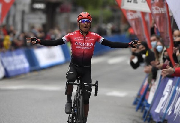 Nairo Quintana, ciclista colombiano que buscará entrar al podio de la Vuelta a España.