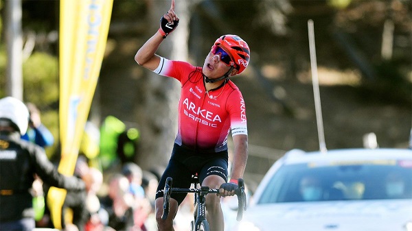 El ciclista colombiano, Nairo Quintana, correrá desde mañana la Vuelta a España con su equipo el Arkea. 
