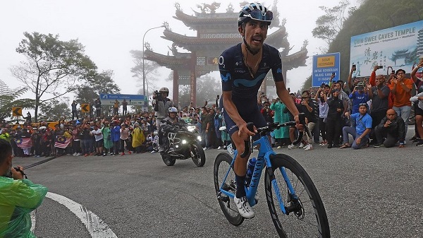 Iván Ramiro Sosa, pedalista colombiano del Movistar Team, se adjudicó la victoria en la tercera etapa del Tour de Langkawi.