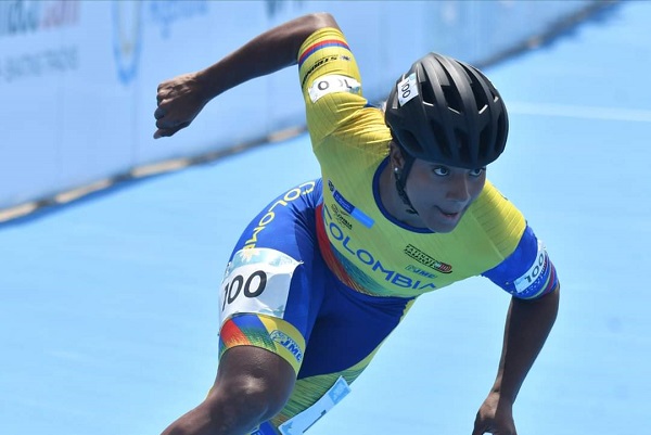 Kerstinck Sarmiento, patinadora samaria.
