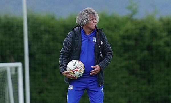 Alberto Gamero, entrenador samario al servicio de Millonarios de Bogotá.