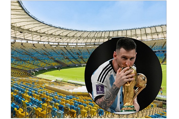 La superintendencia de Deportes del estado de Río de Janeiro, invitó a Lionel Messi, a “eternizar” su huella en el templo del fútbol brasileño.