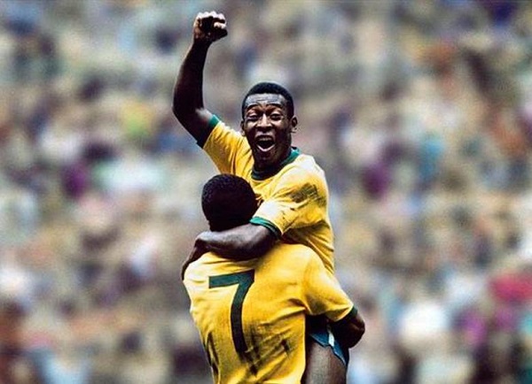 Una de las imágenes más icónicas del Rey Pelé muestra la grandeza de la selección Brasil en los mundiales.  