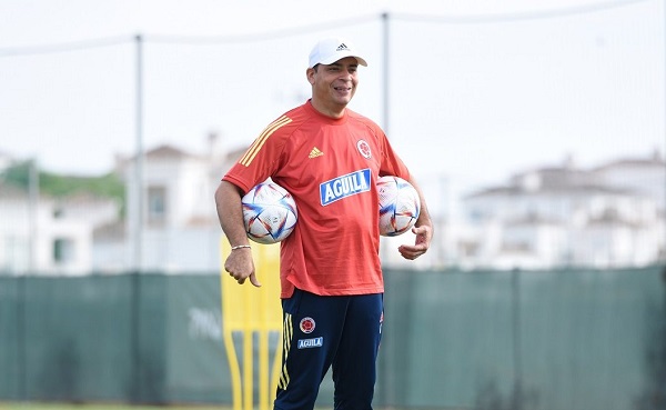 Héctor Cárdenas, director técnico de la Selección Colombia Masculina Sub-20.
