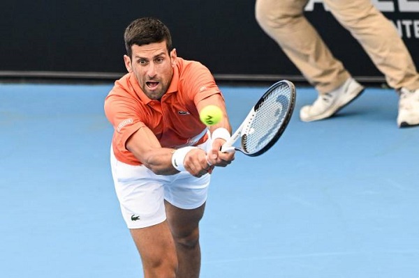 Novak Djokovic, tenista que no jugaría los Masters 1000 de Miami e Indian Wells por no estar vacunado contra la covid.