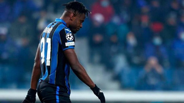 Duván Zapata, delantero colombiano al servicio del Atalanta de España. 