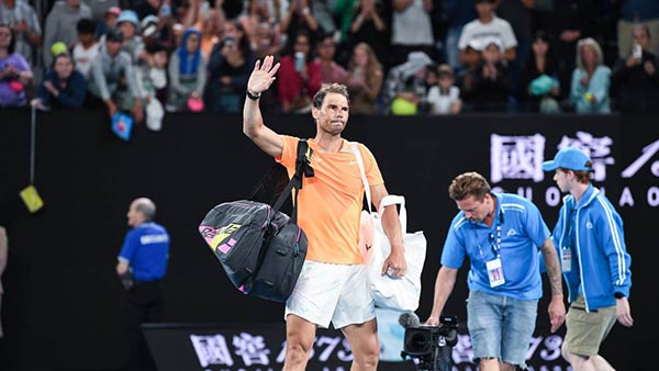Rafael Nadal sigue teniendo problemas con las lesiones lo que implica una desventaja en su carrera.