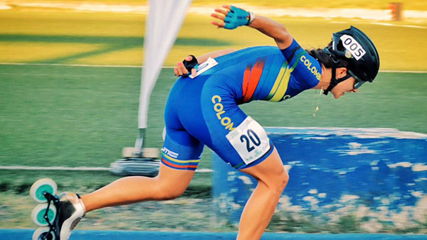 Esta primera jornada se cerró con las finales de la vuelta al circuito, prueba en la que los protagonistas fueron colombianos.