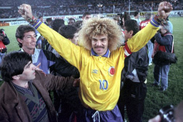 Carlos Valderrama, la cuota samaria y figura de la Selección Colombia