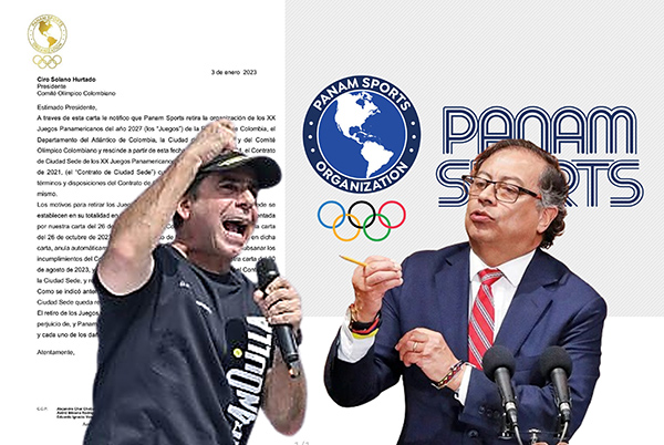 En 2019 Colombia también perdió la posibilidad de ser sede de la Copa América. En 2019 Colombia también perdió la posibilidad de ser sede de la Copa América. 