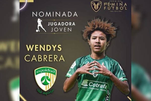 Con sólo 19 años Wendys Cabrera se alza como una de las favoritas a ganar este reconocimiento por sus destacadas actuaciones. 