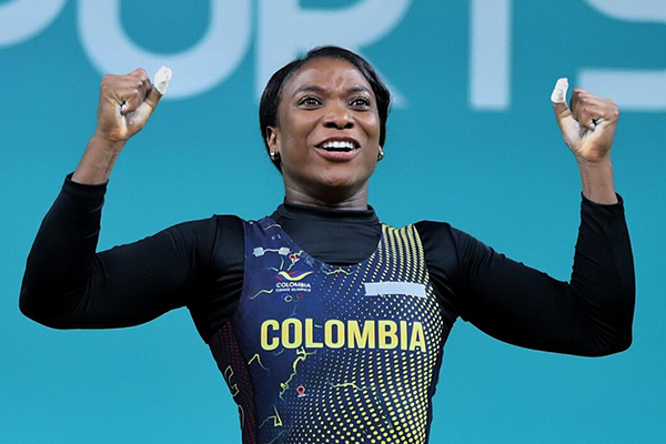 La clasificación de Yenny es la primera de Colombia en levantamiento de pesas durante esta Copa Mundo.