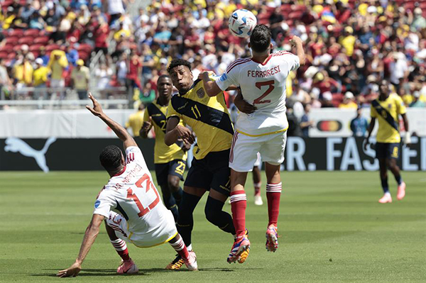El combinado venezolano llega a su segundo juego de la Copa América luego de vencer a Ecuador 2x1.