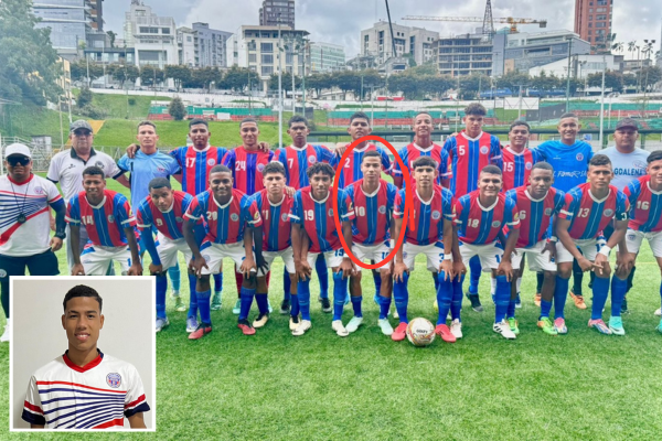 Kenen Torres Sandoval, el jugador magdalenense que probará suerte en el fútbol de Portugal. 