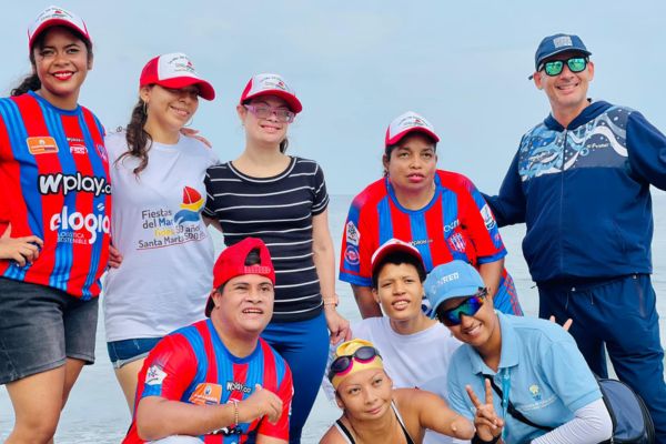 Este festival es una oportunidad para que los niños con condición especial disfruten, se diviertan y participen en actividades recreativas y deportivas.