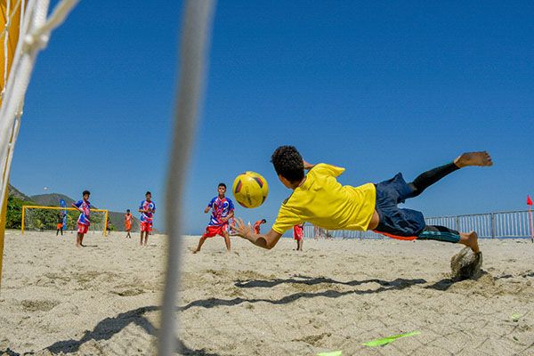 En el evento habrá deportes acuáticos hasta disciplinas en la arena. En el evento habrá deportes acuáticos hasta disciplinas en la arena.
