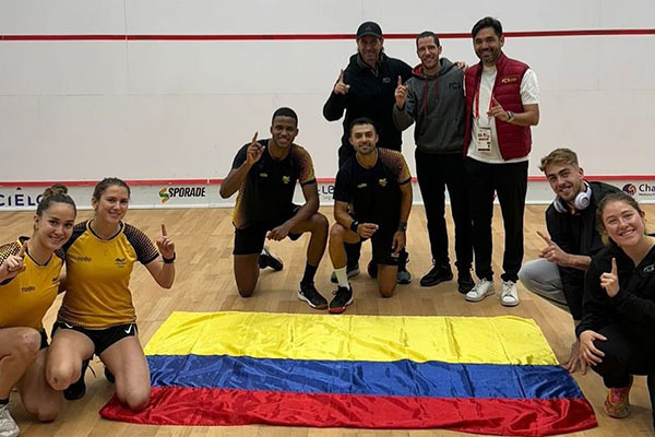 Colombia se adjudicó el oro en las modalidades de las tres parejas y en una por equipo.
