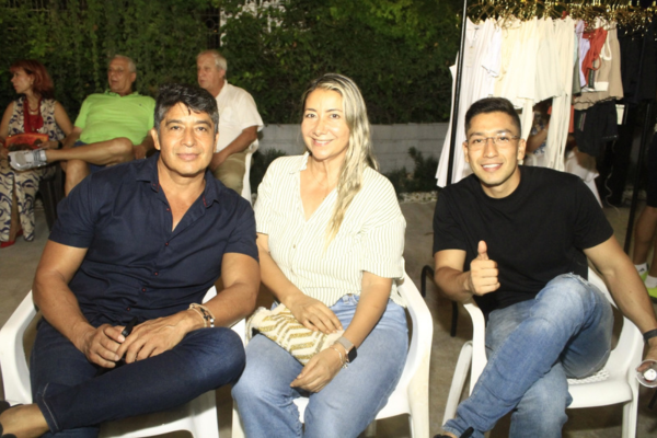 Henry Vargas, Martha Tinjaca y Henry Vargas.