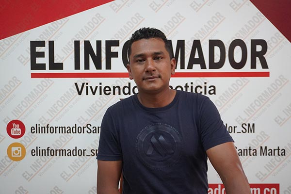 Flavio Charris periodista afectado por la falta de garantía del equipo capitalino. Flavio Charris periodista afectado por la falta de garantía del equipo capitalino.