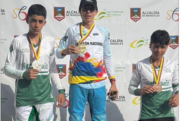 Andrés María Lacouture tiene todo listo para debutar en los juegos nacionales pasado mañana.