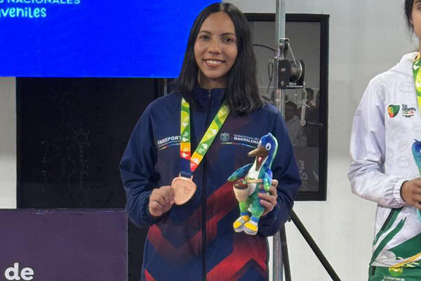 Luisa Fernanda Charris Valle, logró subir al podio al obtener la medalla de bronce en la categoría de los menos 52 kg de Taekwondo.