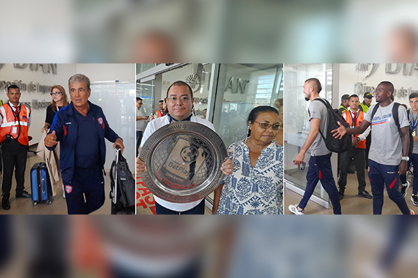El Unión Magdalena retornó a Santa Marta con el título del segundo semestre 2024 del Torneo de la B, con la mentalidad de imponerse nuevamente en los dos próximos juegos de la finalísima ante Llaneros. Fotos Ly Erick Amasifuén Pinche