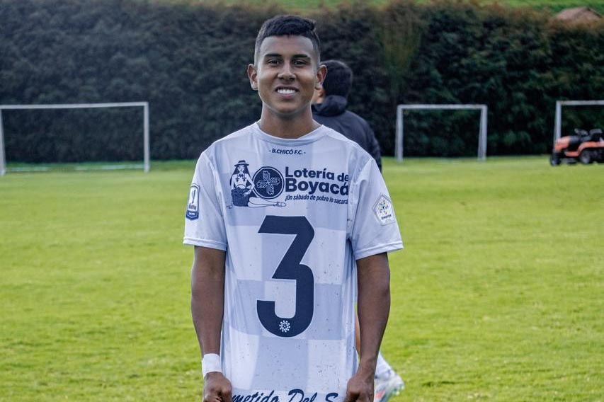 Luis José Lagares Barrios, jugador oriundo de Santa Marta que milita actualmente en el Boyacá Chicó F.C.