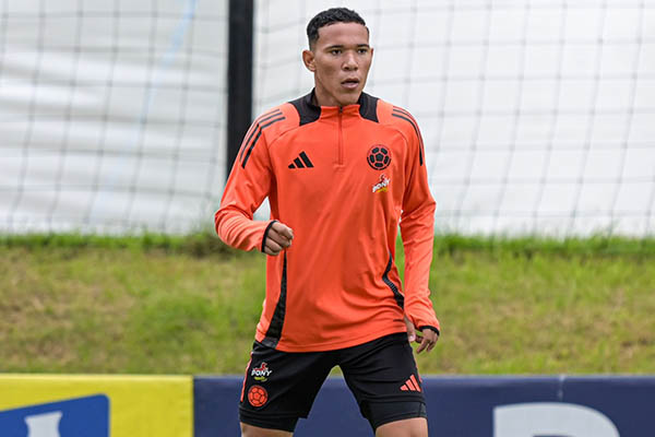 Jesús David Peñaloza, jugador del Unión Magdalena y de la selección Colombia Sub-17.