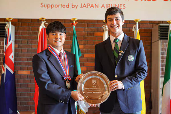 Tomas Restrepo, Campeón Mundial de Golf en la categoría Junior. Foto: Federación Colombiana de Golf