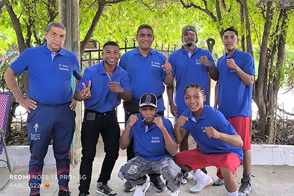Delegación de Boxeo del Departamento del Magdalena. Foto cortesía 