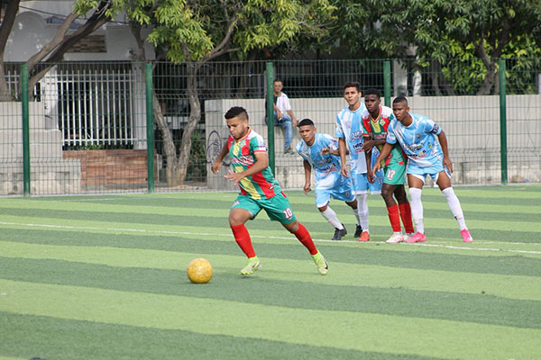Partido disputado entre Aracataca F.C. y Deportivo Santa Marta en la cancha ‘Alfredo Arango’ de la Ciudadela 29 de Julio. Foto Aracataca F.C.