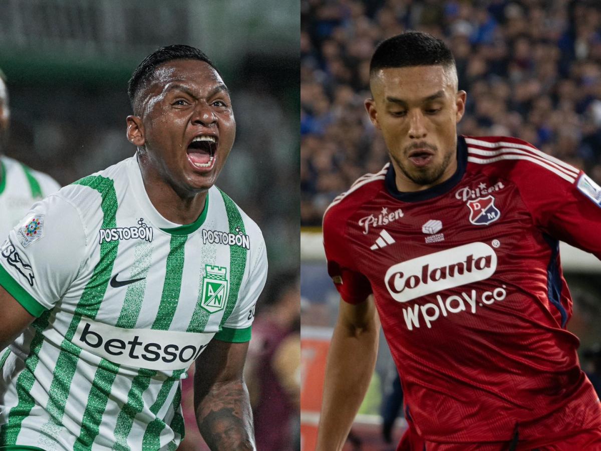 Fotos: 'X'/Atlético Nacional e Independiente Medellín