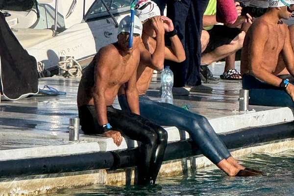 Alexander Jiménez, nadador colombiano campeón mundial de natación en aguas abiertas. Foto Federación Colombiana de Actividades Subacuáticas