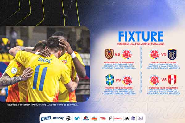 Selección Colombia Sub20 y Mayores. / Foto Federación Colombiana de Fútbol.