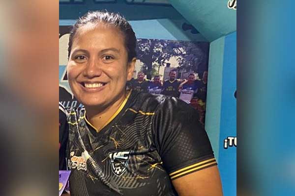 Leslie Hernández, organizadora del torneo aficionado. Foto cortesía Leslie Hernández Leslie Hernández, organizadora del torneo aficionado. Foto cortesía Leslie Hernández