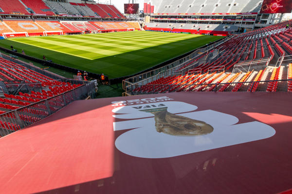 Fotografía que muestra una vista general del interior del Toronto Stadium, también conocido como BMO Field este jueves, en Toronto (Canadá). EFE/ Julio César Rivas