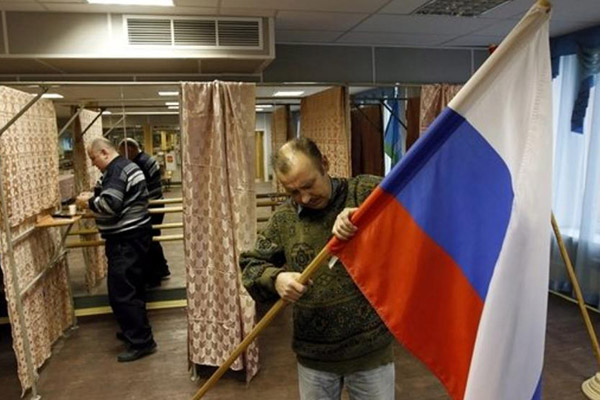 Las autoridades electorales rusas han cifrado en 112,3 millones el censo electoral de Rusia, tras la inclusión en el registro de los votantes de las cuatro regiones ucranianas. Foto tomada de internet La Vanguardia