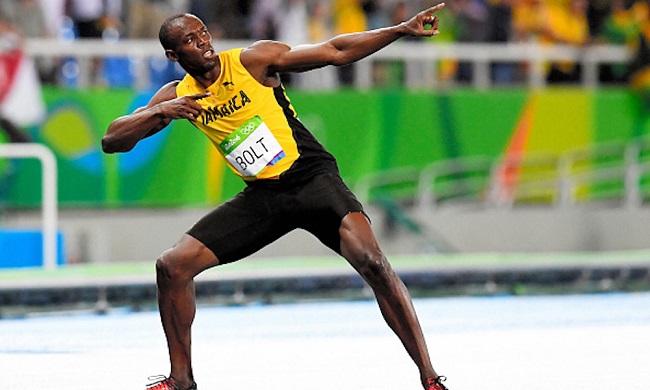 Usain Bolt sigue siendo el hombre más rápido de la historia y posee los récords del mundo de 100 y 200 metros, con unos tiempos de 9.58 y 19.19 segundos, respectivamente.