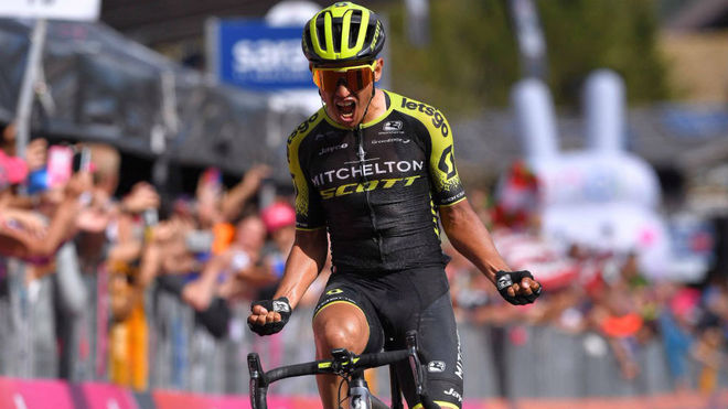 El ciclista colombiano, Esteban Chaves anuncia que desde la primera etapa estará concentrado en dar lo máximo para alcanzar el mejor resultado posible.