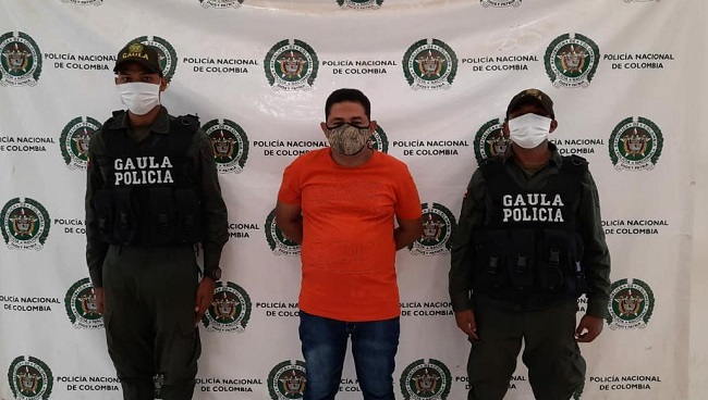 Wilmer Fuentes Brito, conocido con los alias de ‘El Duro’ o ‘El ‘Zar del Secuestro’ fue cobijado con medida de aseguramiento en cetro carcelario.