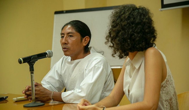 Rafael Mojica Gil, cineasta de la etnia Wiwa. Foto: CFCE Cartagena 