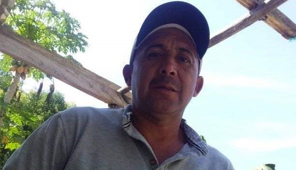 Jorge Suescún, mototaxista herido de un tiro.