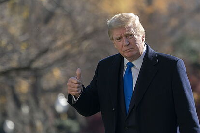 Donald Trump anunció recientemente que dejará el cargo si el colegio electoral vota por el demócrata Joe Biden.