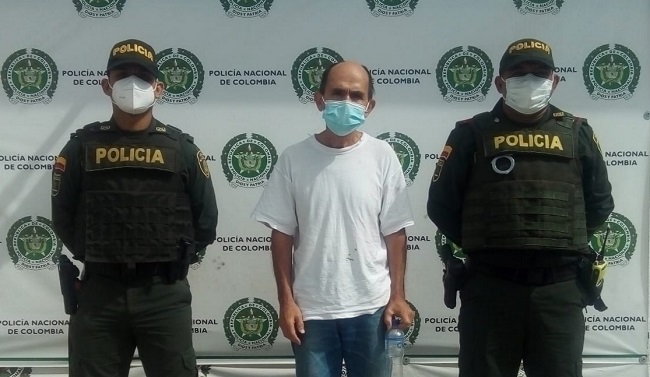 Nicolás Rodríguez Manrique, fue capturado para responder por violencia intrafamiliar.